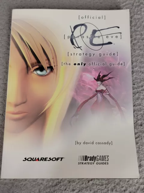 Parasite Eve: Official Strategy Guide Brady Games (PlayStation) Squaresoft PS1