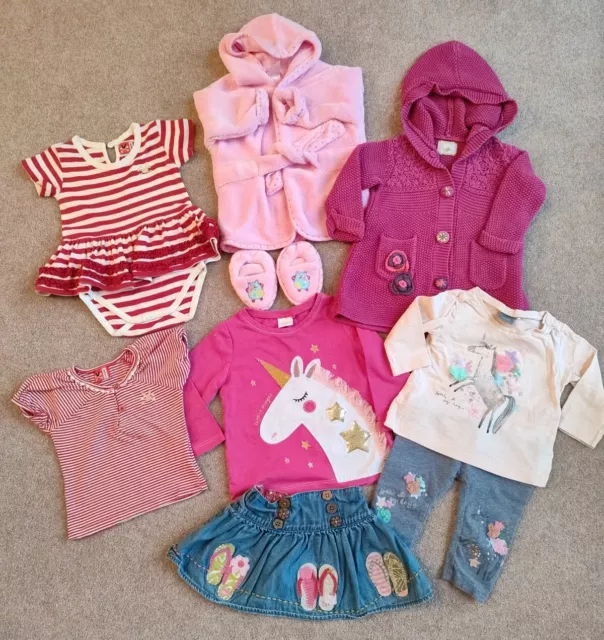 Baby Girls Clothing Bundle Age 6-9 Months
