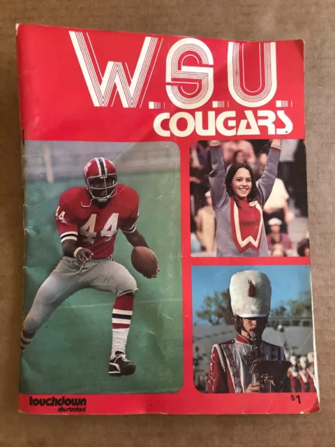 USC Trojans Lot Of 2 1973 Touchdown Illustrated Programs Magazine Stanford WSU 2