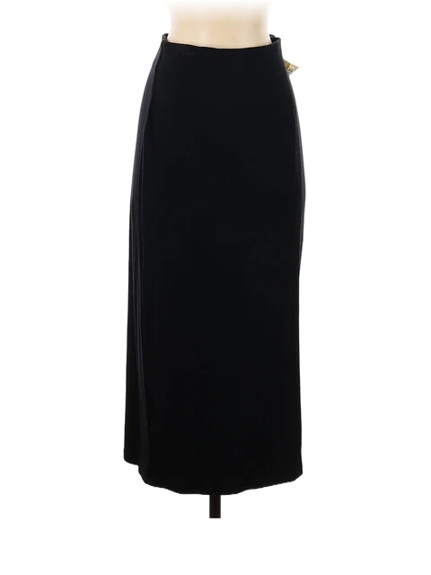 NWT Carole Little Women Black Casual Skirt S Petites