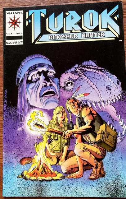 Valiant Comics, Vol. 1, No. 4, Turok Dinosaur Hunter OCT 1993