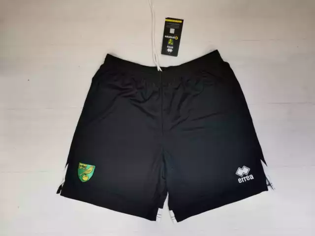 B219 Errea Norwich City FC Shorts Weg 2017/2018 Championship England