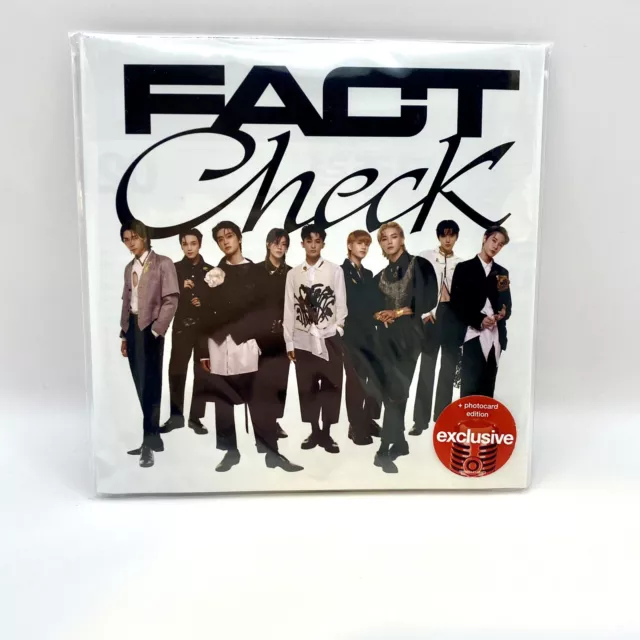 FACT CHECK - NCT 127 (THE 5TH ALBUM) LIMITED CD W/ POSTCARD Brand New SEALED