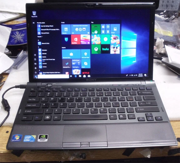 SONY VAIO VPCZ1 Laptop- 180GB SSD, 4GB RAM, Intel i5-CPU,2.53G 