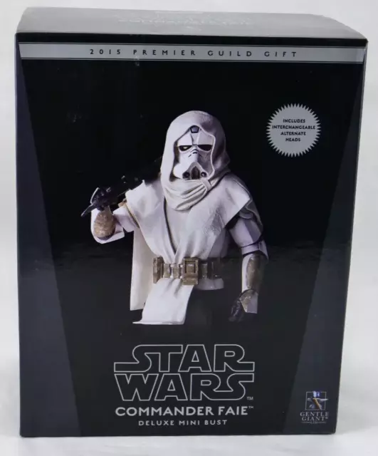 Gentle giant Star wars Commander faie Deluxe mini bust 2015 #356/640 neuf