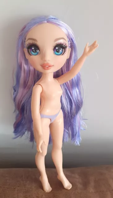 Rainbow High Doll. Violet Willow Swim & Style Doll Basic. No Clothes NEW!!