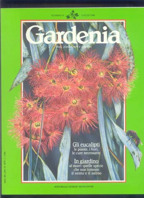 Gardenia*Fiori Piante Orti E Giardini* N.51  1988*Mondadori