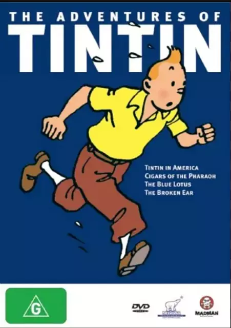 The Adventures of Tintin Animated 7–Episode DVD Set – Region 4 – Sealed