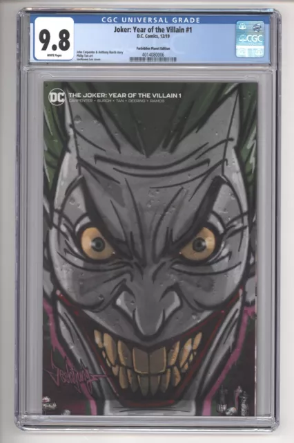 Joker: Year of the Villain #1 Jeehyung Lee Limited Trade Variant CGC 9.8