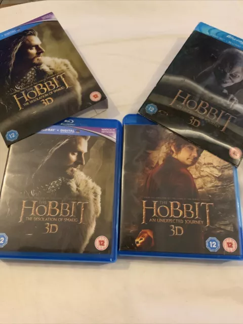 The Hobbit: An Unexpected Journey & The Desolation of Smaug (3D BLU-RAY)