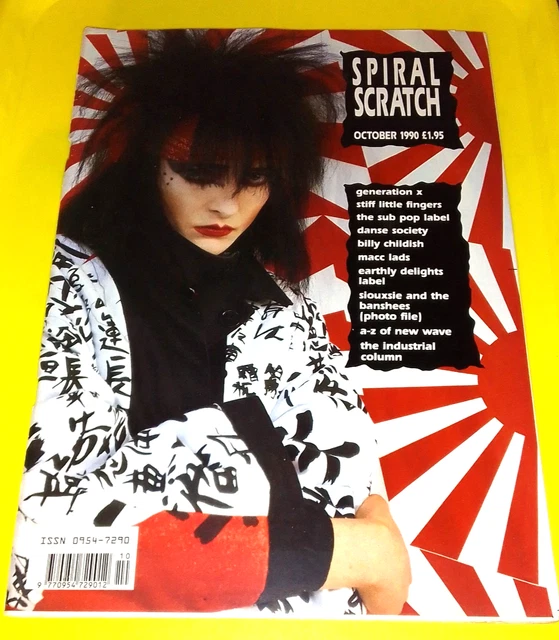 SPIRAL SCRATCH Magazine Vol 2 Issue 3 - October 1990 - Siouxsie & The ...