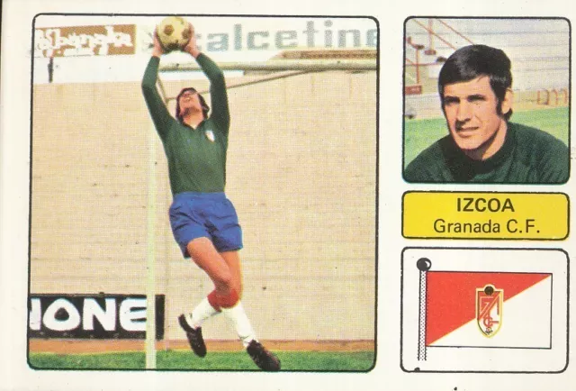 Francisco Javier Izcoa # Granada.cf Cromo Card Campeonato De Liga 1973-74 Fher