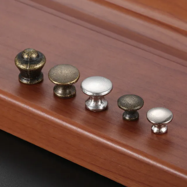 5pcs Mini Rustic Furniture Jewelry Box Door Handles Cabinet Knobs Drawer Pulls