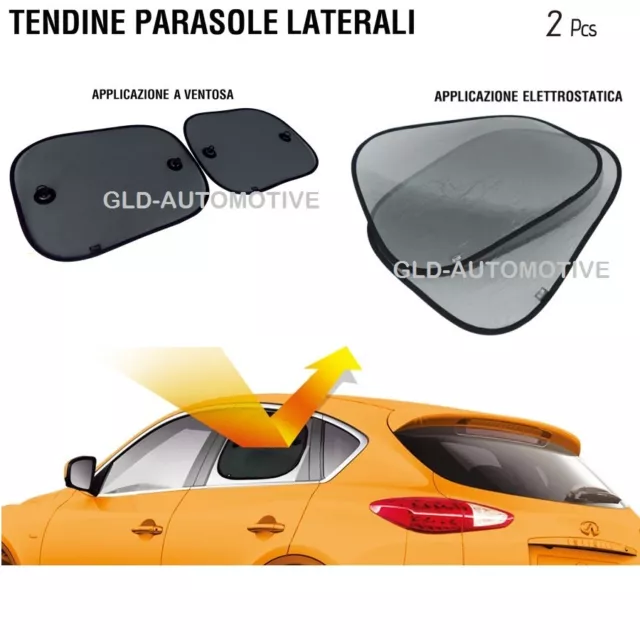 N°2 TENDINE PARASOLE Laterale Oscuranti Vetro Auto Furgone Camper +Misure  LOGICA EUR 6,50 - PicClick IT