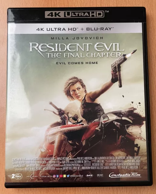 Resident Evil: The Final Chapter (4K Ultra-HD) (+ Blu-ray)