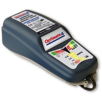 450163 TecMate Mantenitore di Carica Batterie Moto OPTIMATE 4  Dual Program 