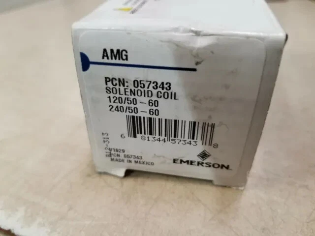 EMERSON 057343 AMG Solenoid Coil   (NEW)