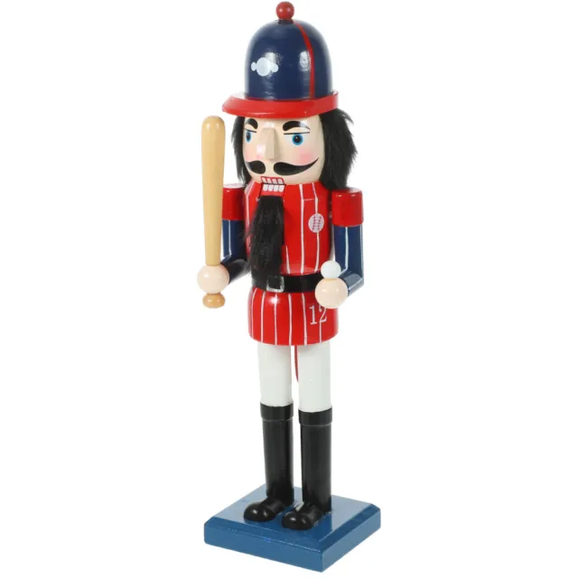 Christmas Nutcracker Wood Desktop Traditional Figures Sports Ornaments