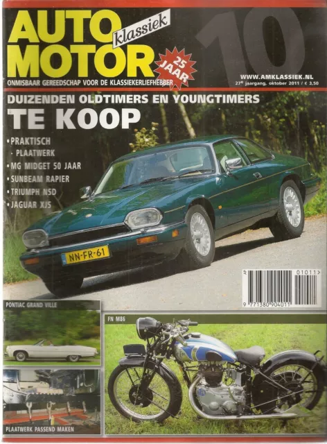 Auto Motor Klassiek 2011 10 Sunbeam Rapier Jaguar Xjs V12 Pontiac Grand Ville 74