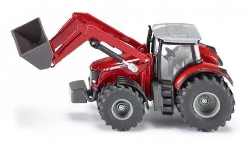Siku 1985 Tracteur Massey Fergusson Chargeur Frontal 1/50 Metal