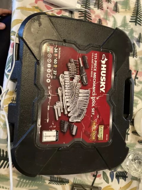 Husky 111 piece mechanics tool set discount
