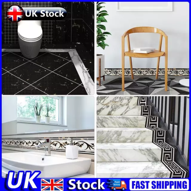 Waterproof Marble Wall Sticker Eco-friendly Bathroom Sticker Portable Home Decor