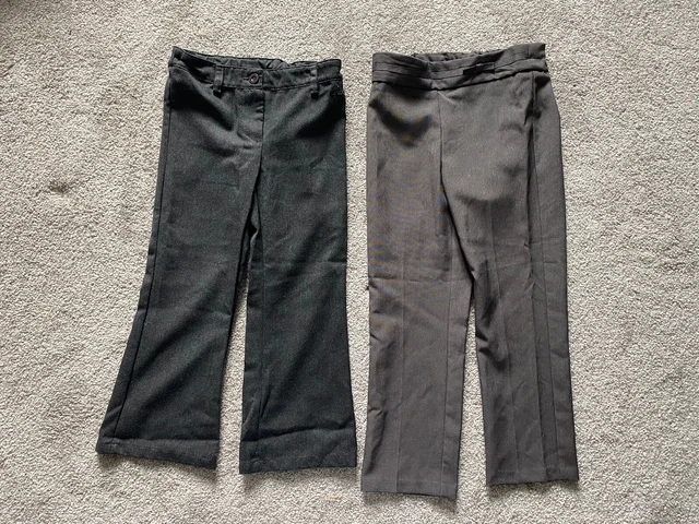 Girls School uniform Grey Trousers George NEXT - Size 5-6