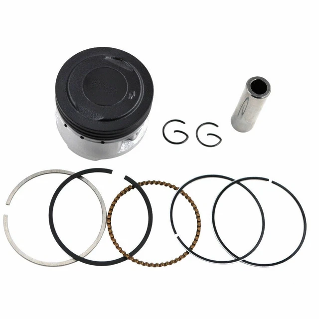 Piston Rings Pin Clip Kit 50mm +100 For YAMAHA XV250 Virago V Star 250 1988-2018