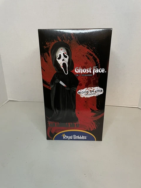 SCREAM HALLOWEEN HORROR NECA Royal Bobbles Ghostface Blood Splatter Exclusive