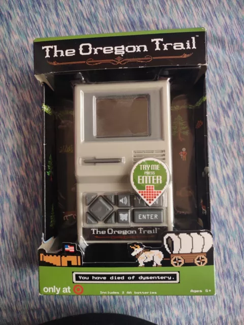 The Oregon Trail - Electronic Handheld Retro Classic Computer Game