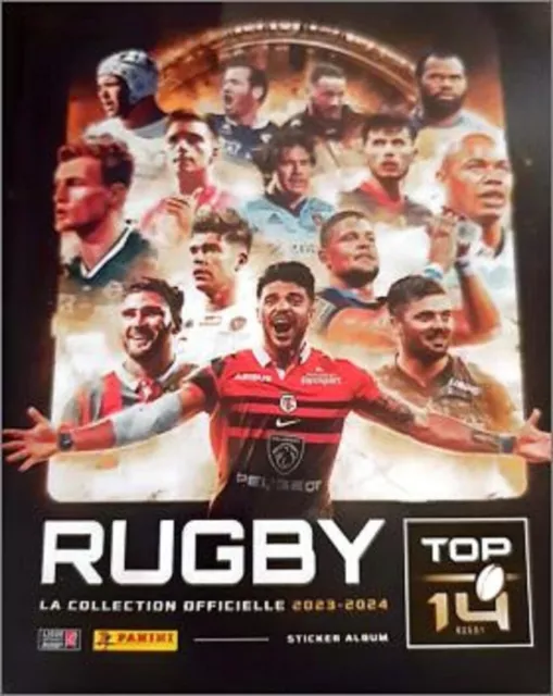 RACING 92 - STICKERS IMAGE VIGNETTE - PANINI RUGBY TOP 14 2024 - a choisir