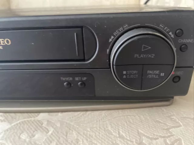 Reproductor/grabadora VHS SHARP VC-H923 VCR Hi-Fi MTS ESTÉREO 2