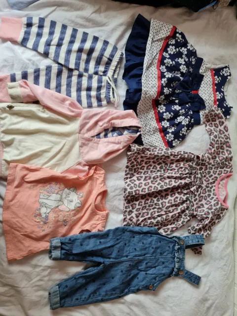 Lovely baby girls clothes bundle 3-6 months 6 items
