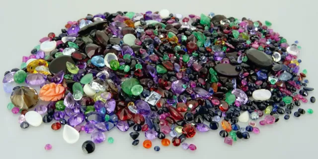 mixed lot of natural gemstones 196.49ct natural loose gemstones