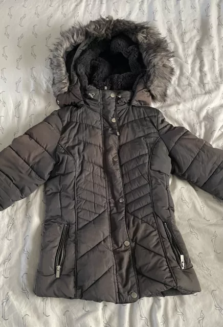 AVON LADIES WOMENS Black Padded Down Quilted Puffer Winter Jacket Coat Size  6 8 £9.99 - PicClick UK