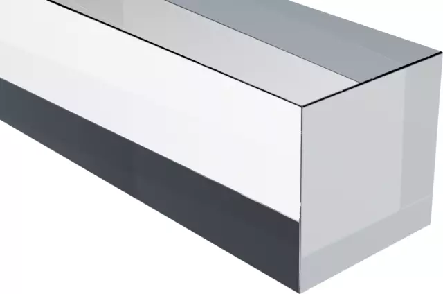 Acrylic Square Rod (Extruded) Clear, 3/16" Thick, 24" Length (Pack of 30)