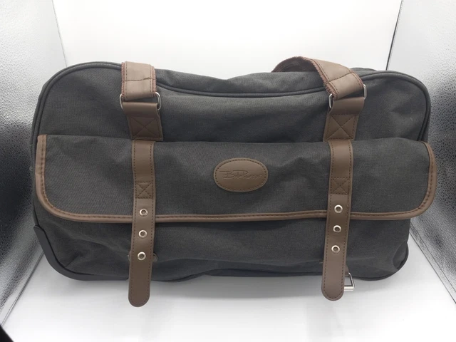 Bella Russo Large Wheeled Rolling Duffel Bag w/ Handles & Shoulder Strap