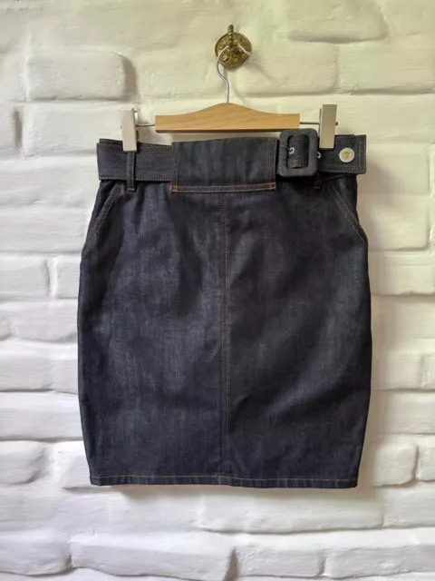 BALENCIAGA Paris Women's Denim Skirt Size 36!