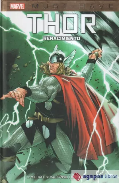 MARVEL MUST HAVE THOR RENACIMIENTO. NUEVO. ENVÍO URGENTE (Agapea)