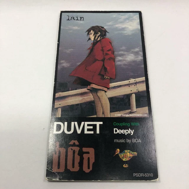 BOA DUVET SERIAL experiments lain Anime theme song CD 1998 Rare