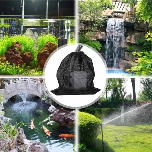 Pond Filter Box Basket, Pond Pump Filter Bag Mesh Water Pump Cover