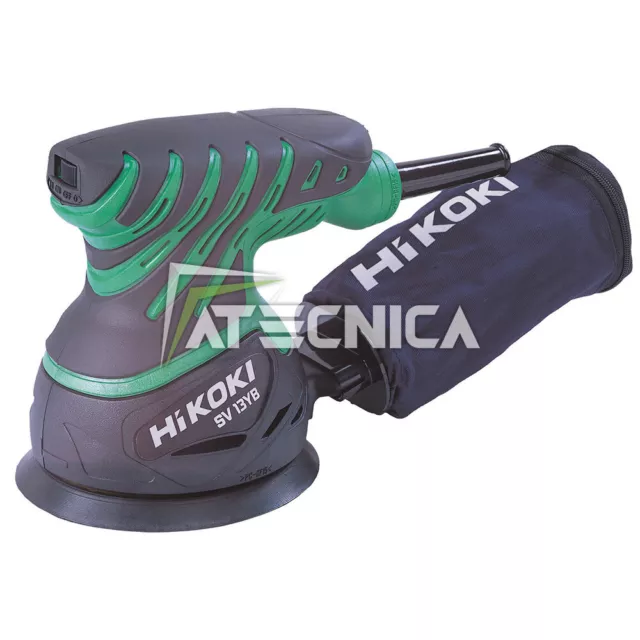 Levigatrice roto-orbitale 230W Hitachi Hikoki SV13YB WB con raccogli-polvere