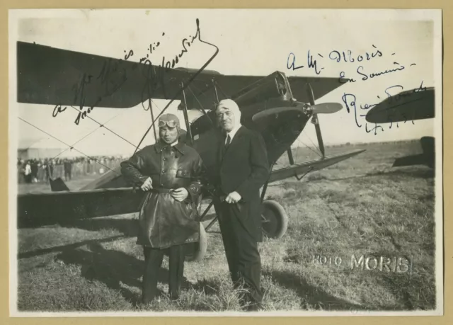 René Fonck (1894-1953) - Aviateur - As des as - WWI - Rare photo dédicacée 1931