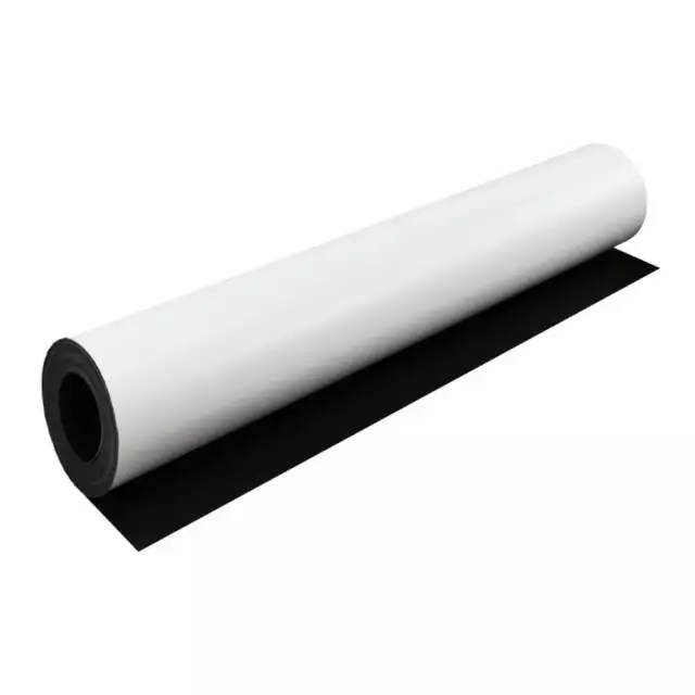 Magflex® Lite 620mm Ancho Hoja Magnética Flexible - Blanco Mate (1 Metro)