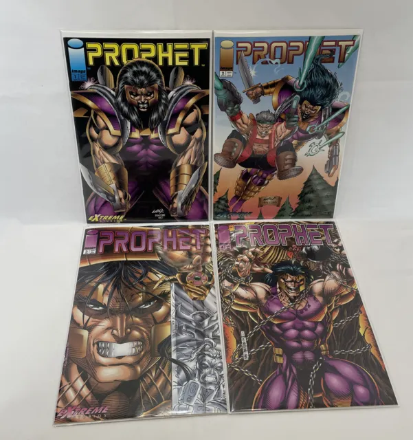 Prophet Volume# 1, 2, 3, 4 Lot Of 4 Image Comics 1993 & 94  All First Printing