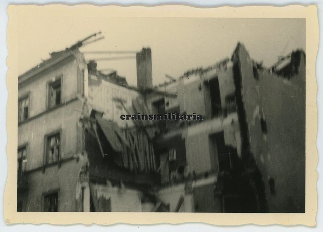 Orig. Foto zerstörtes WARSCHAU Polen 1939