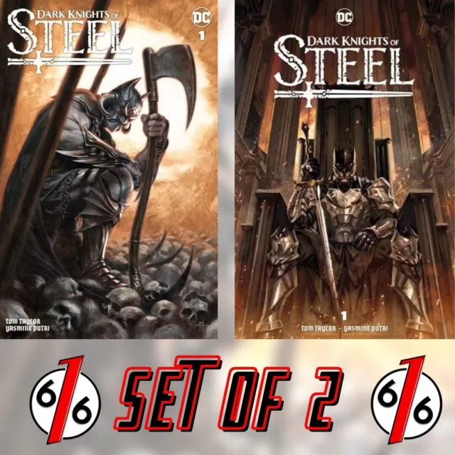 🚨🔥🗡 DARK KNIGHTS OF STEEL #1 DELL’OTTO & KAEL NGU Trade Dress Variant Set