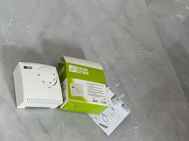 THERMOSTAT D'AMBIANCE DELTA DORE mécanique filaire Tybox 10A 230 V EUR