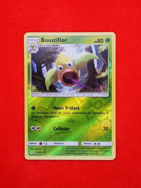 14/214 Pokemon BOUSTIFLOR Reverse SL10 Alliance Infallible Card Game Card