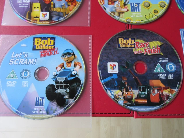6X BOB THE Builder Children DVDs bundle joblot £8.95 - PicClick UK